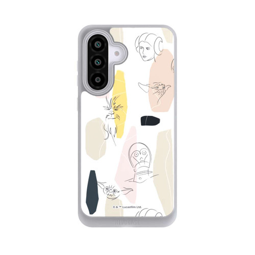 Samsung Galaxy A56 5G NIVOpure Helle Seite Line Art