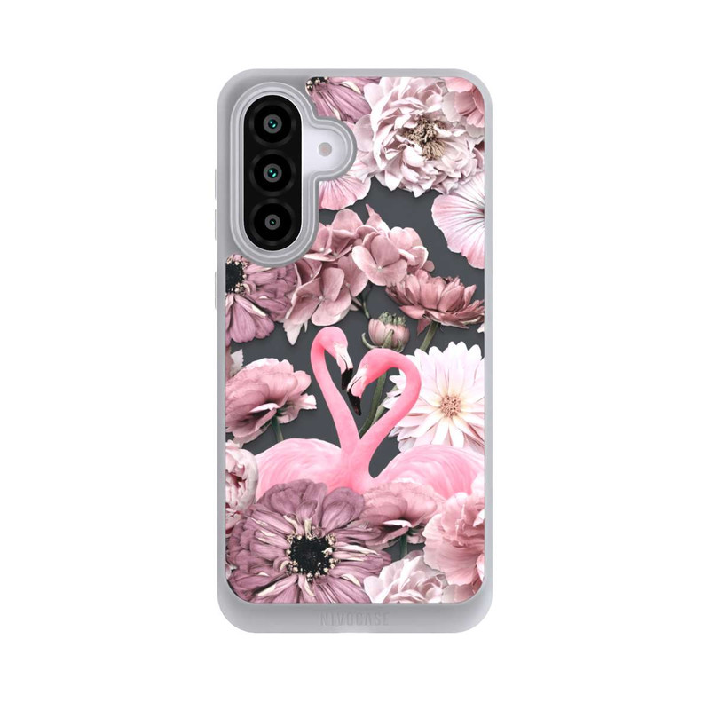 Galaxy A56 5G NIVOpure Flamingos in Flower Pattern
