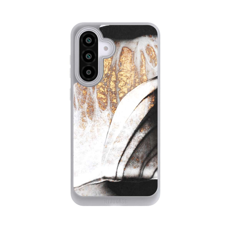 Galaxy A56 5G NIVOpure Schwarze und goldene Adern