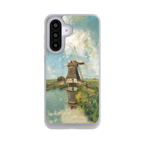 Samsung Galaxy A56 5G NIVOpure A Windmill on a Polder Waterway