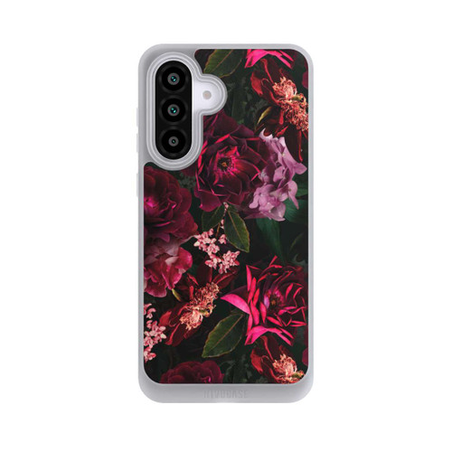 Samsung Galaxy A56 5G NIVOpure Dunkelrote und rosa Blüten