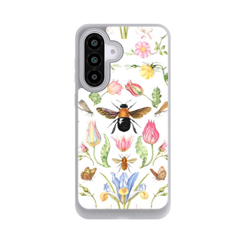 Samsung Galaxy A56 5G NIVOpure Wildblumen mit Biene weiß
