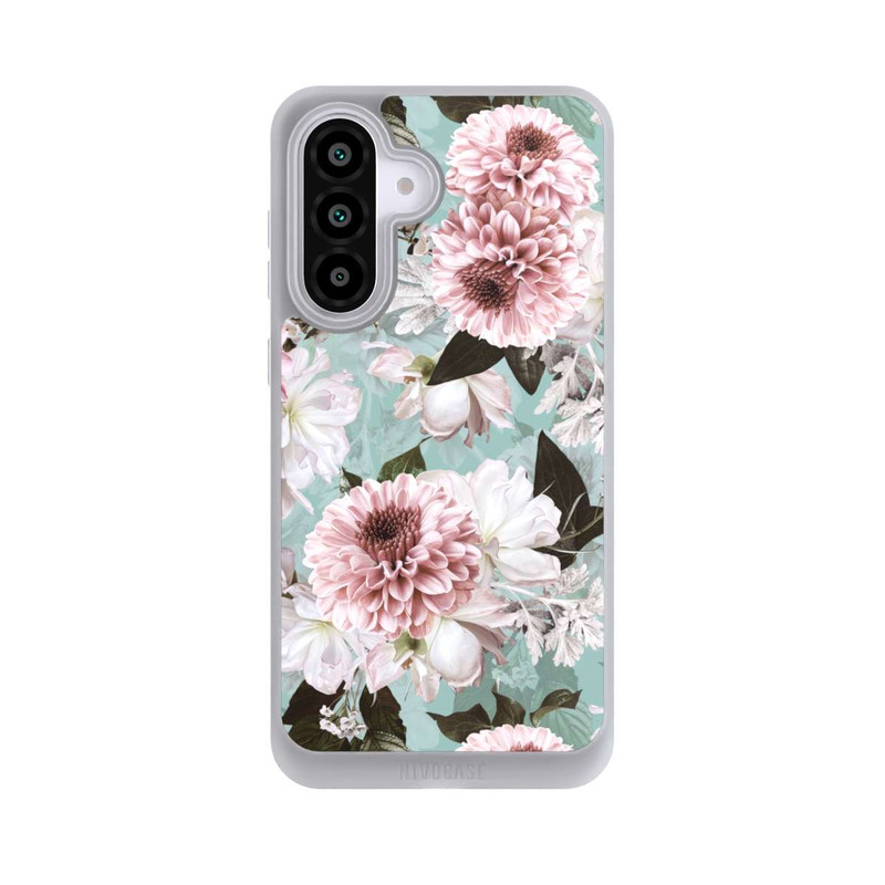 Galaxy A56 5G NIVOpure Blumentapete Barockblau