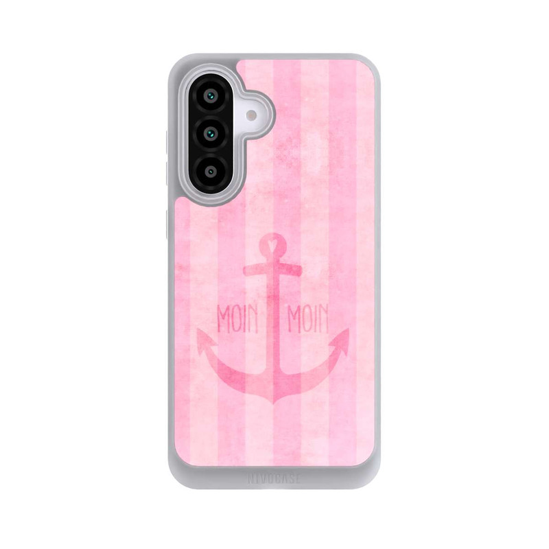 Galaxy A56 5G NIVOpure Moin Moin Stripes Pink
