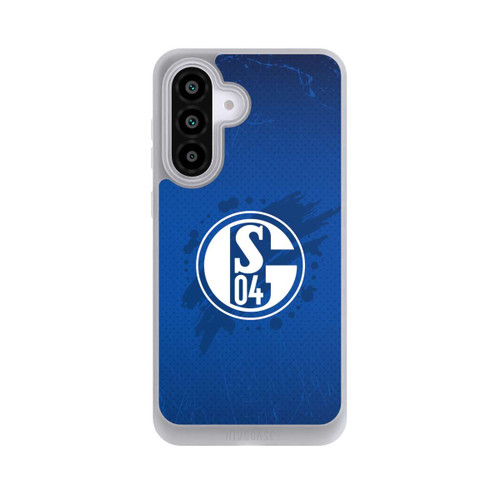 Samsung Galaxy A56 5G NIVOpure Schalke 04 Farbe Fleck Blau