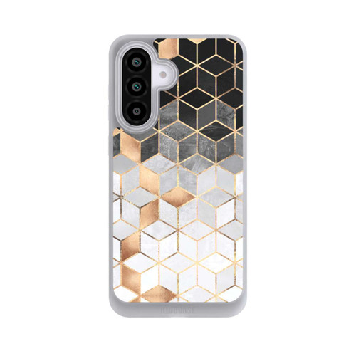 Samsung Galaxy A56 5G NIVOpure Würfel dunkel und gold