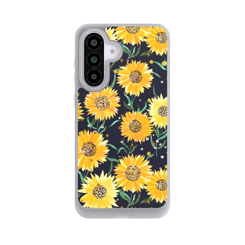 Galaxy A56 5G NIVOpure Sonnenblumen schwarz