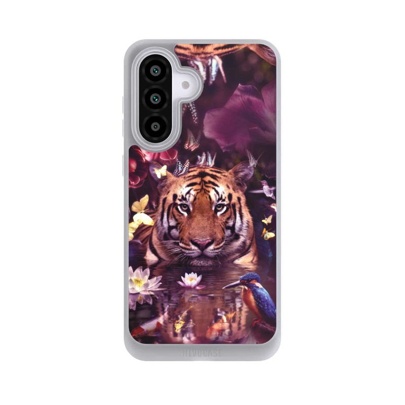 Galaxy A56 5G NIVOpure Tiger flower frame