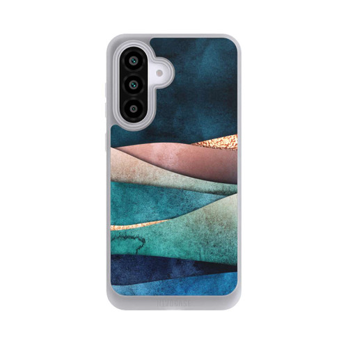 Samsung Galaxy A56 5G NIVOpure Blau-Goldene Wellen