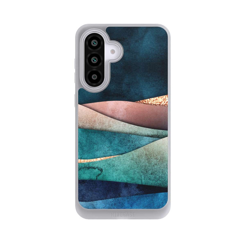 Galaxy A56 5G NIVOpure Vagues bleu-or