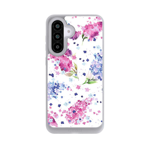 Samsung Galaxy A56 5G NIVOpure Hortensien Lila und Rosa Blumen