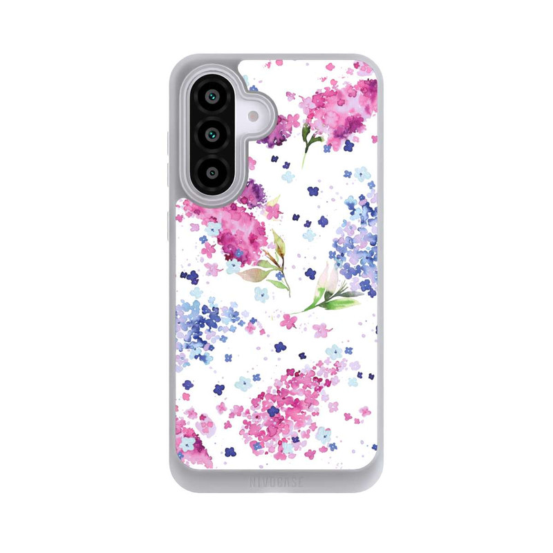Galaxy A56 5G NIVOpure Hortensien Lila und Rosa Blumen