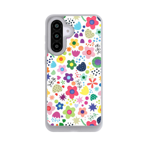 Samsung Galaxy A56 5G NIVOpure Psychedelische Blumen bunt