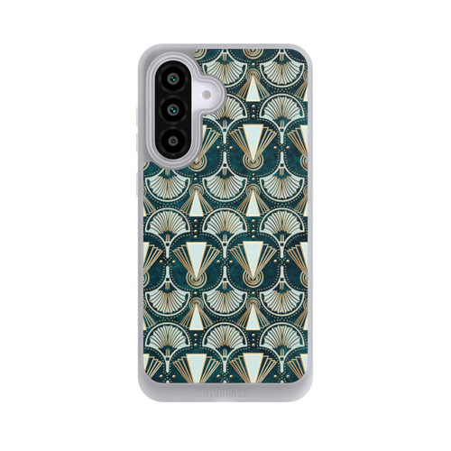 Samsung Galaxy A56 5G NIVOpure Art Deco Green Pattern