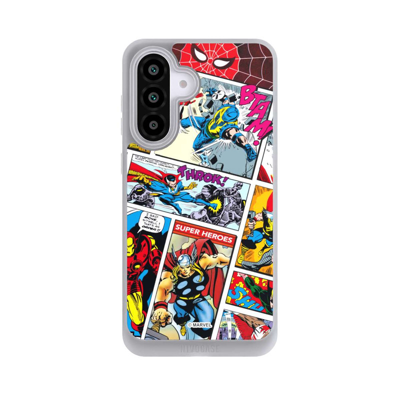 Galaxy A56 5G NIVOpure Marvel Retro Comic Blue