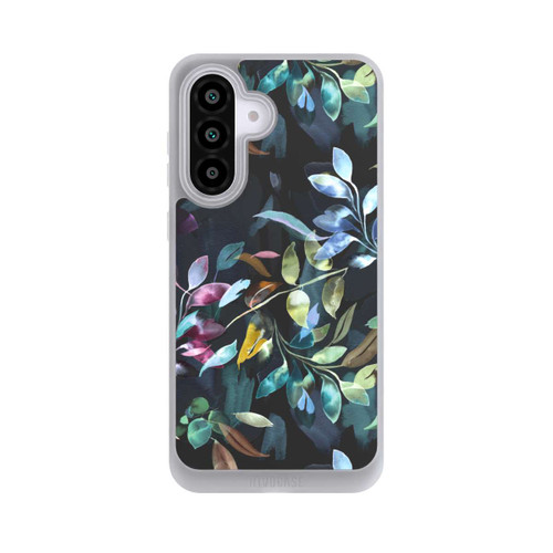 Samsung Galaxy A56 5G NIVOpure Mystische Aquarellblätter schwarz