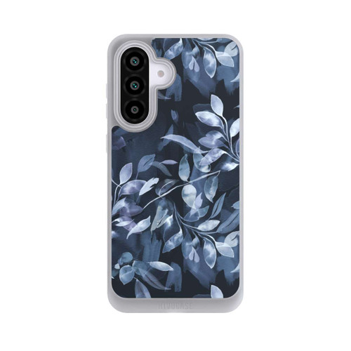 Samsung Galaxy A56 5G NIVOpure Mystische Aquarellblätter marineblau