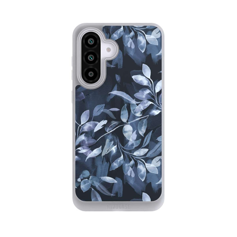 Galaxy A56 5G NIVOpure Watercolor Mystic Leaves Navy