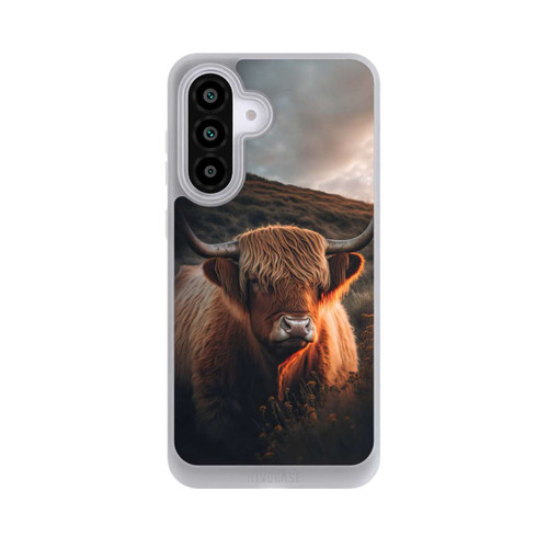 Samsung Galaxy A56 5G NIVOpure Vache Highland avec de grandes cornes avec IA