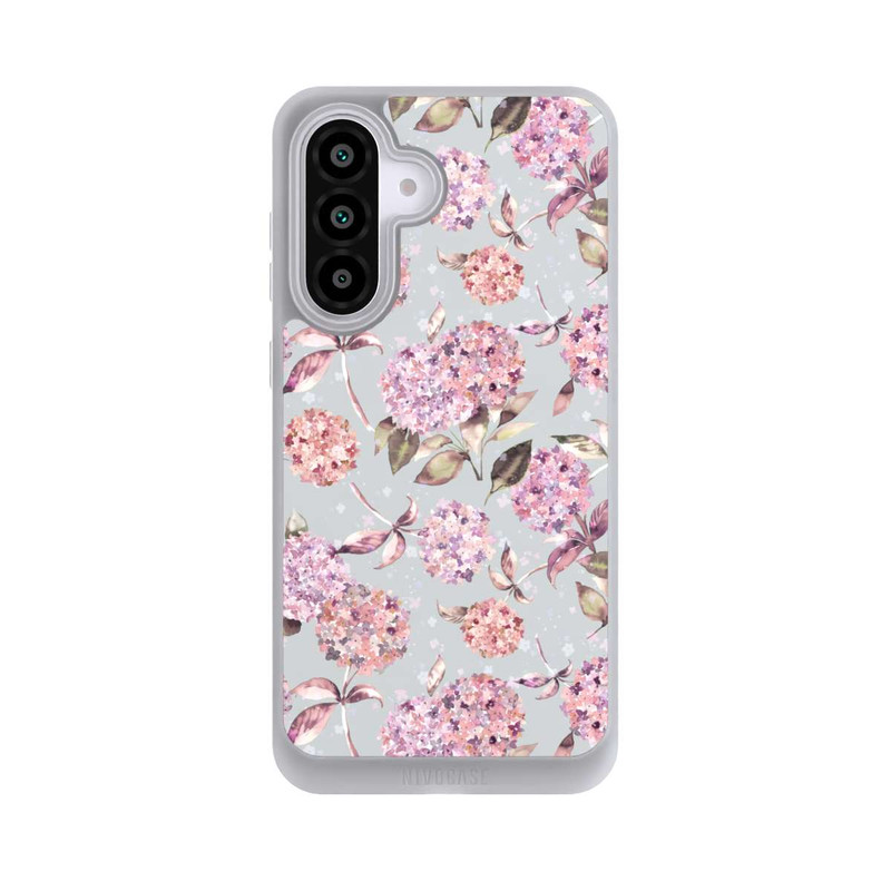 Galaxy A56 5G NIVOpure Pastel Magic Hydrangea Floral Watercolor Pink