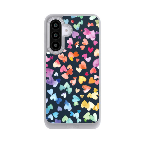 Samsung Galaxy A56 5G NIVOpure Valentinstag Herzen Schwarz