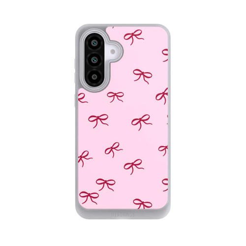 Samsung Galaxy A56 5G NIVOpure Schleifen Muster Rot Pink
