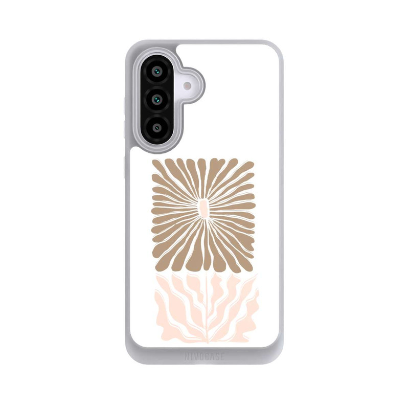 Galaxy A56 5G NIVOpure Boho Flower Caramel on White