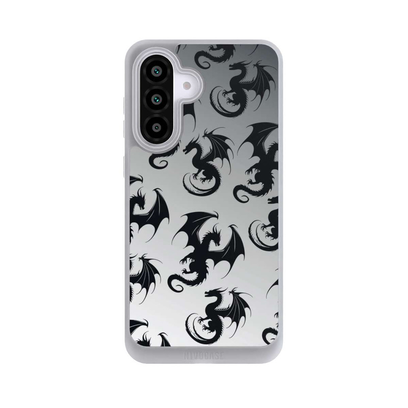 Galaxy A56 5G NIVOpure Dragon Pattern Grey