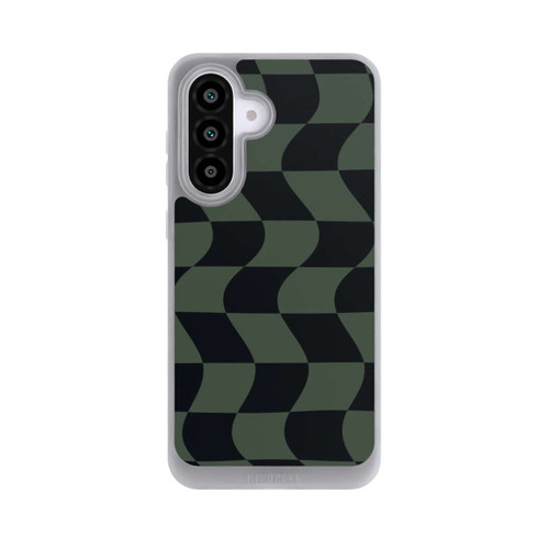 Samsung Galaxy A56 5G NIVOpure Checked Pattern Green Black