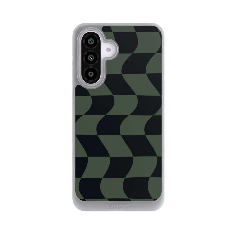 Galaxy A56 5G NIVOpure Checked Pattern Green Black
