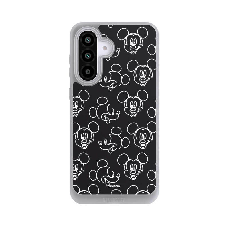 Galaxy A56 5G NIVOpure Disney Mickey Faces Black Line Art Pattern