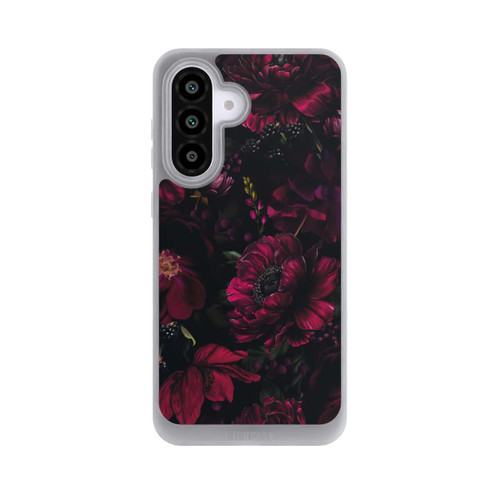 Samsung Galaxy A56 5G NIVOpure Dunkle Rote Blumen Liebe