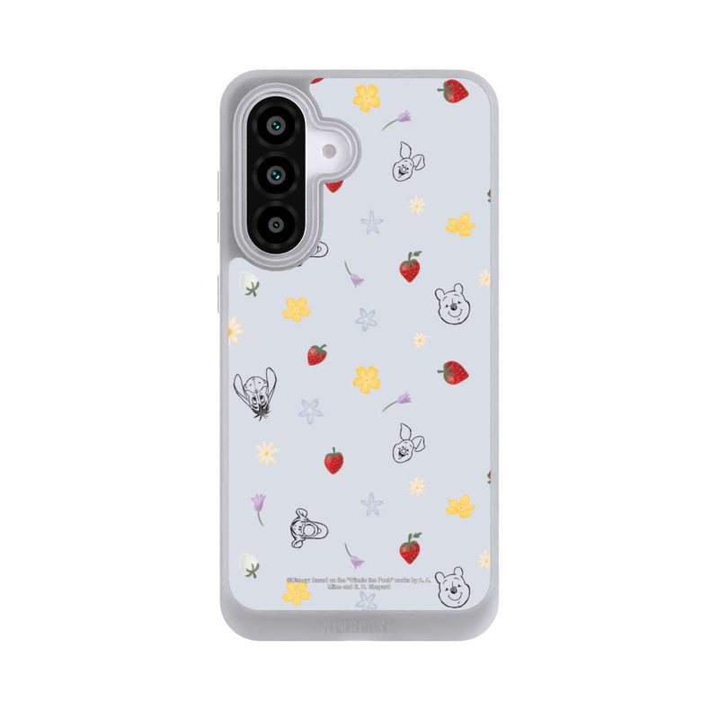 Galaxy A56 5G NIVOpure Winnie the Pooh and Friends Strawberry Pattern Blue