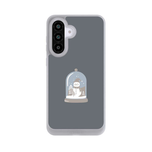 Samsung Galaxy A56 5G NIVOpure Minimalistische Schneekugel mit Schneemann