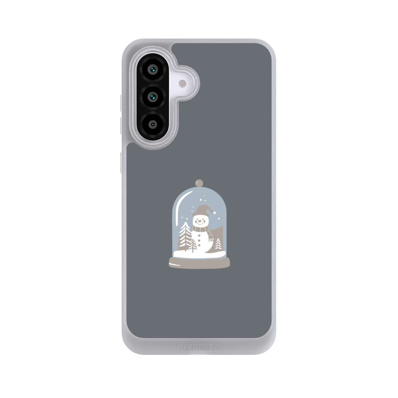 Galaxy A56 5G NIVOpure Minimalistische Schneekugel mit Schneemann
