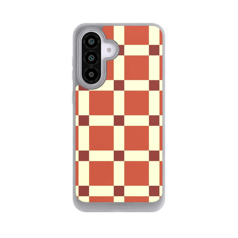 Galaxy A56 5G NIVOpure Big Brown Checked Pattern