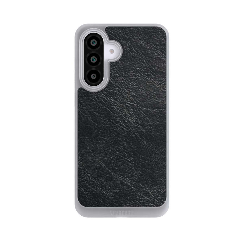 Galaxy A56 5G NIVOpure Schwarzer Lederlook Hintergrund
