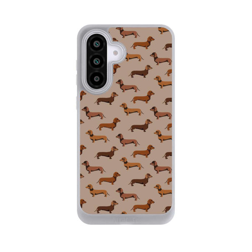 Samsung Galaxy A56 5G NIVOpure Dackel Muster Braun