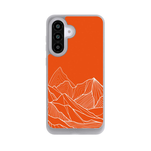 Samsung Galaxy A56 5G NIVOpure Höhenlinien Berg Orange