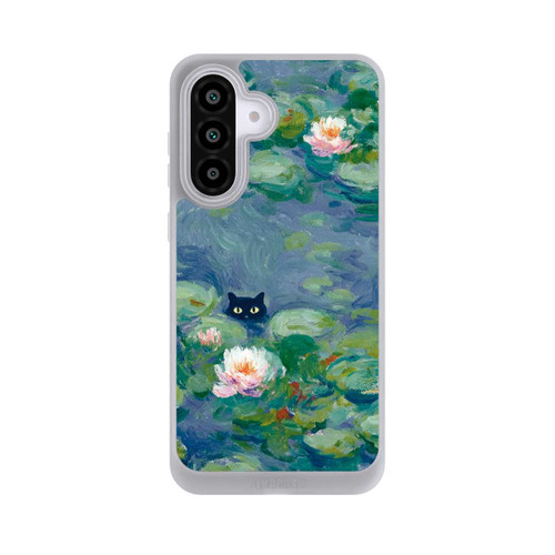 Samsung Galaxy A56 5G NIVOpure Katze im Teich Gemälde