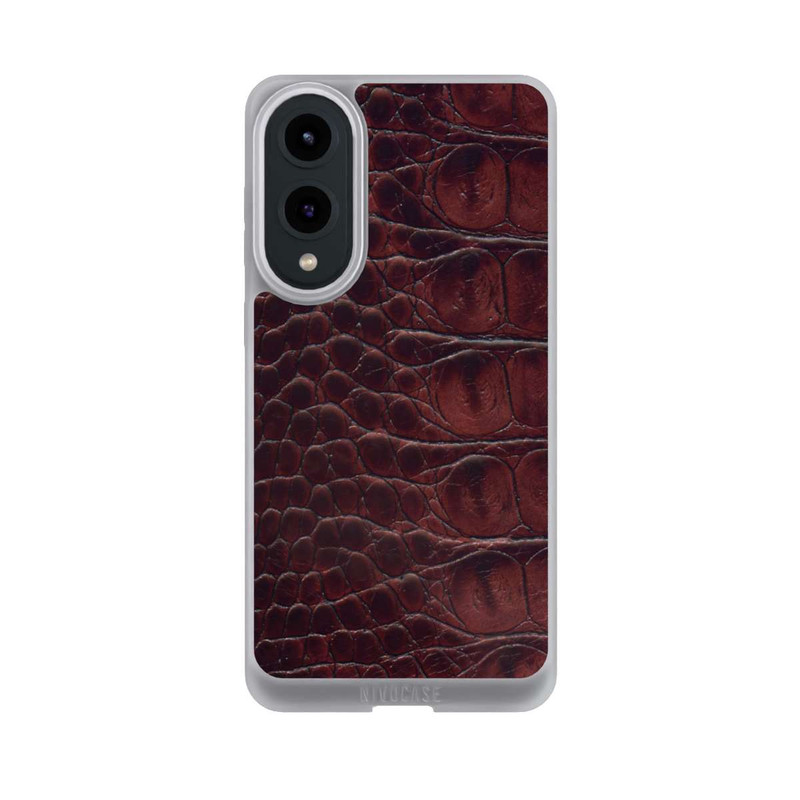 Galaxy S25 Edge NIVOpure Kroco Dunkelbraun