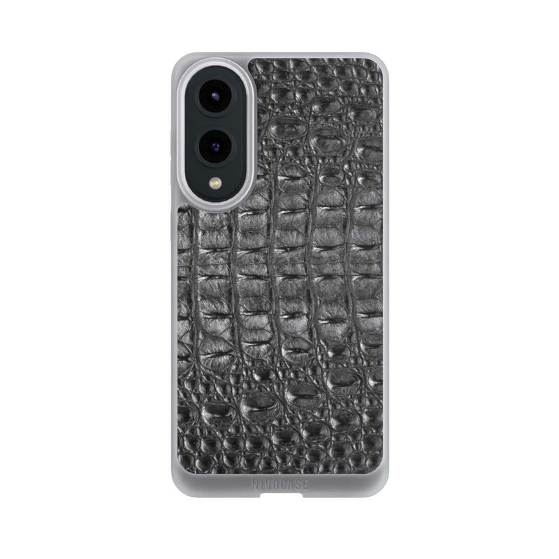 Galaxy S25 Edge NIVOpure Croco Noir