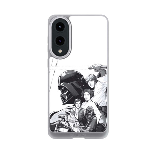 Samsung Galaxy S25 Edge NIVOpure StarWars Charaktere - Schwarz-Weiß
