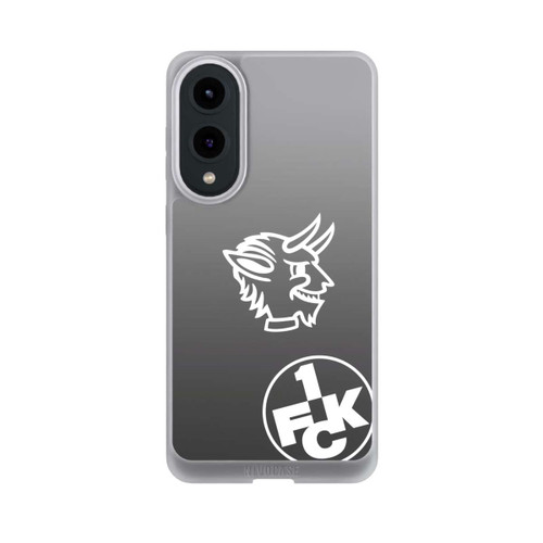 Samsung Galaxy S25 Edge NIVOpure Teufelskopf FCK auf Schwarz