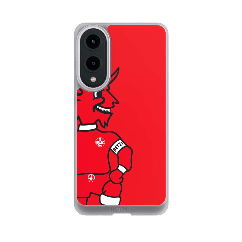 Galaxy S25 Edge NIVOpure FCK Betzi mit Fußball