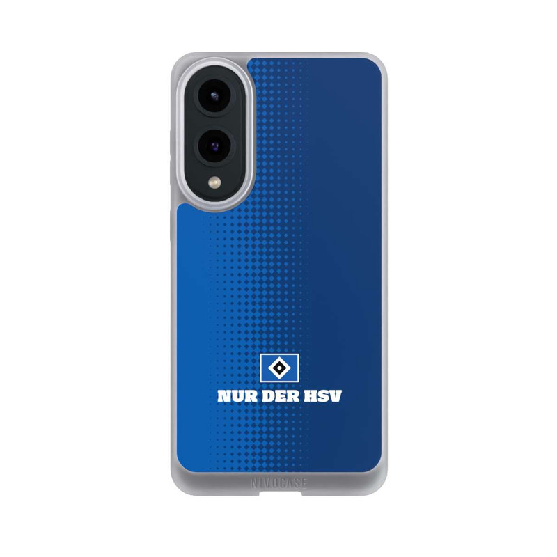 Galaxy S25 Edge NIVOpure Nur der HSV - Rautenraster Blau