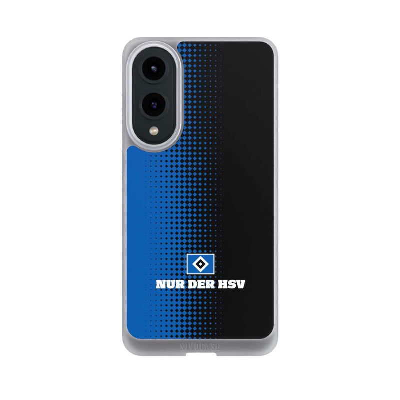 Galaxy S25 Edge NIVOpure Nur der HSV - Rautenraster Schwarz
