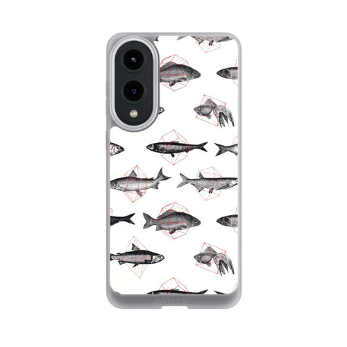 Samsung Galaxy S25 Edge NIVOpure Fische in Geometrie