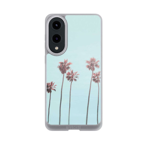 Samsung Galaxy S25 Edge NIVOpure Hellrosa Strandpalme Paradies