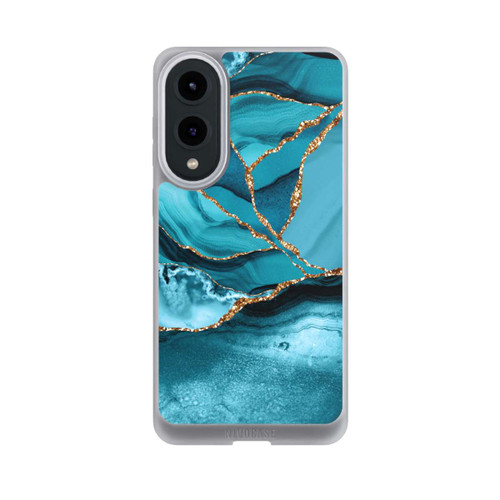 Samsung Galaxy S25 Edge NIVOpure Marbre Bleu Glacier